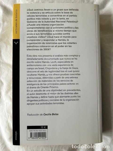 Libros de segunda mano: Ham&aacute;s -Matthew Levitt- - Foto 2
