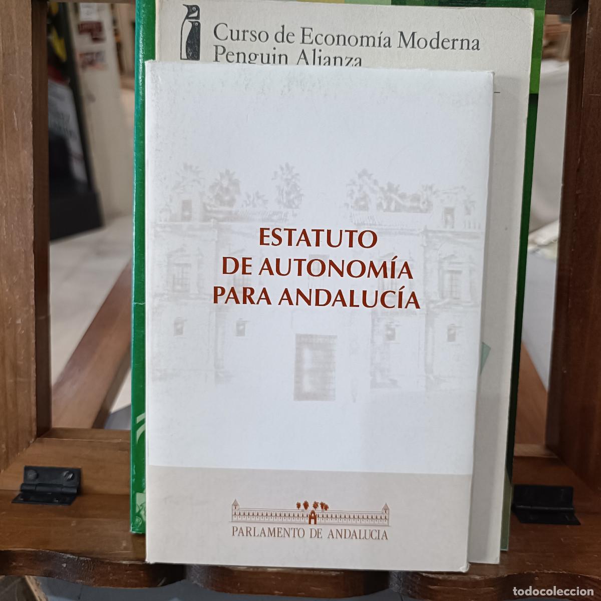 Second hand books: Estatuto de la Atutonom&iacute;a para Andaluc&iacute;a - Parlamento de Andaluc&iacute;a 2006