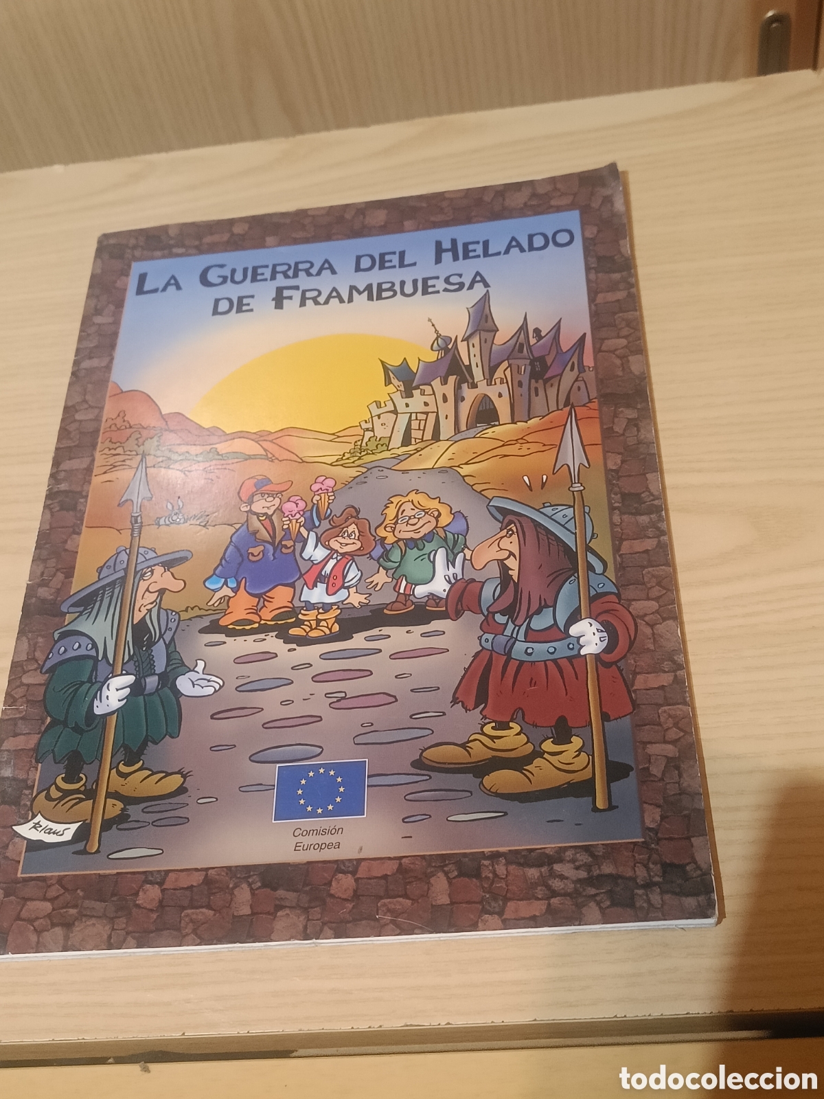 Gebrauchte B&uuml;cher: LA GUERRA DEL HELADO DE FRAMBUESA. UN COMIC PARA GENTE JOVEN. PUBLICACIONES DE LA UE, 1998