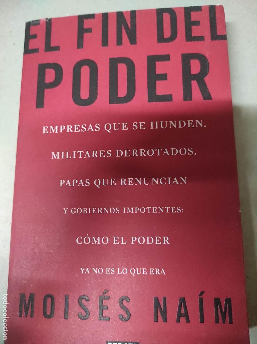 Libros de segunda mano: EL FIN DEL PODER - NA&Iacute;M, MOIS&Eacute;S - Foto 1