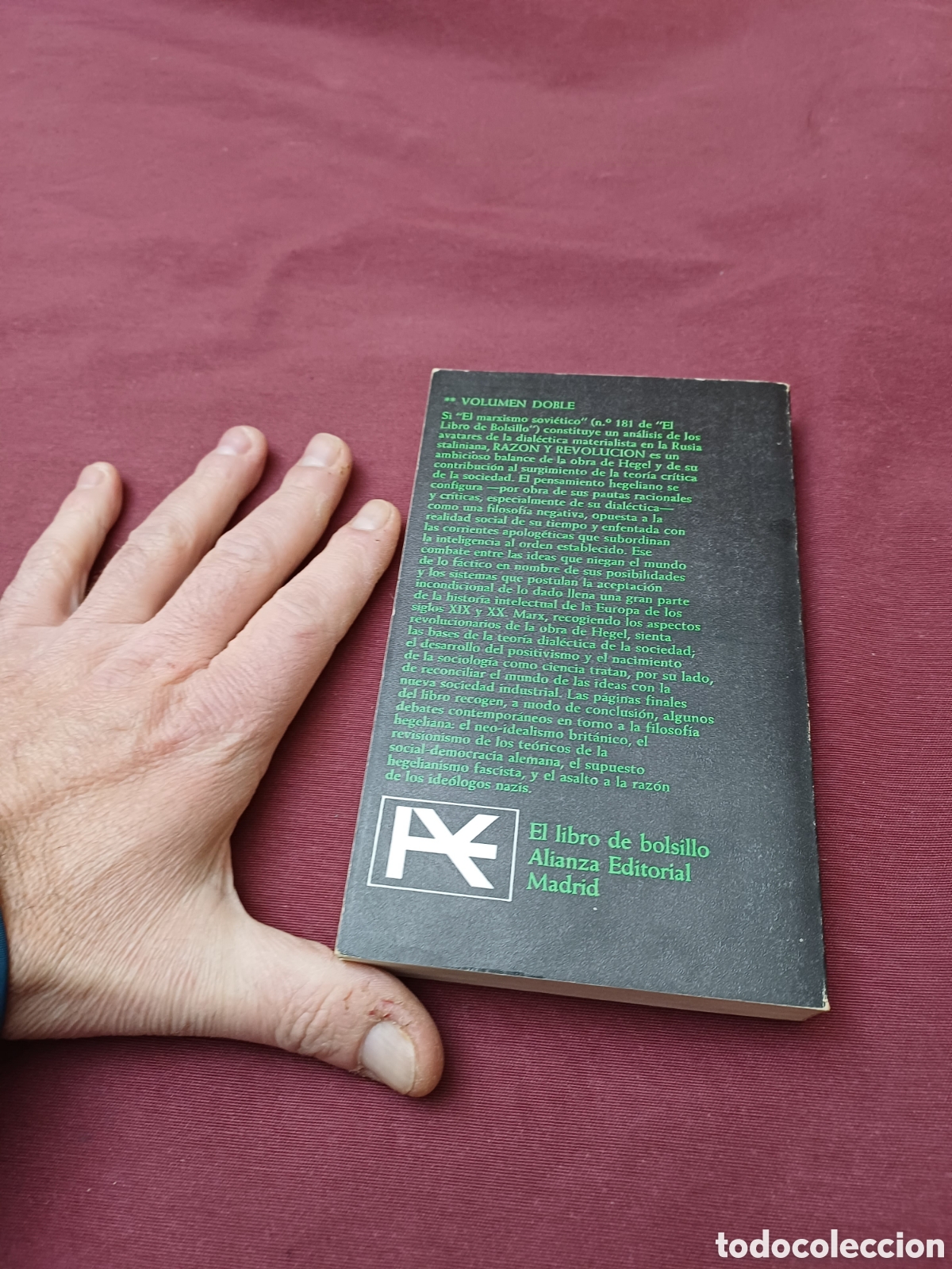 Libros de segunda mano: LIBRO, RAZ&Oacute;N Y REVOLUCI&Oacute;N, 1971 - Foto 3