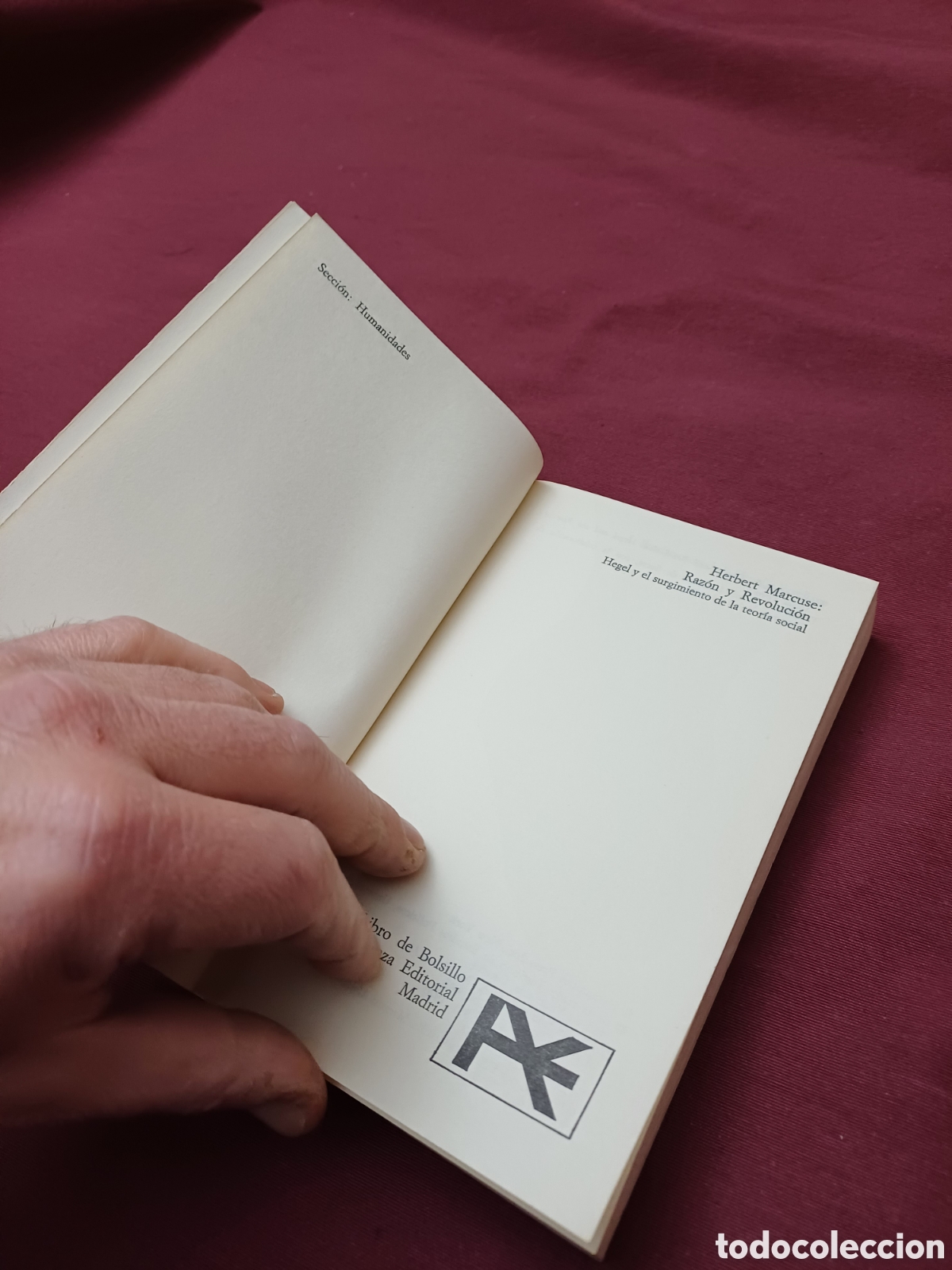 Libros de segunda mano: LIBRO, RAZ&Oacute;N Y REVOLUCI&Oacute;N, 1971 - Foto 5