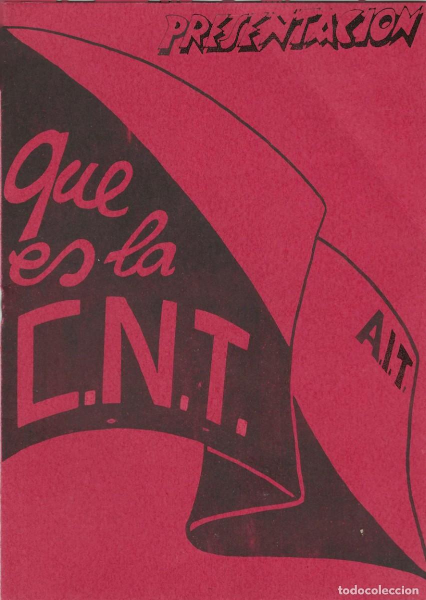 Gebrauchte B&uuml;cher: PRESENTACI&Oacute;N -- QU&Eacute; ES LA C.N.T / A.I.T.