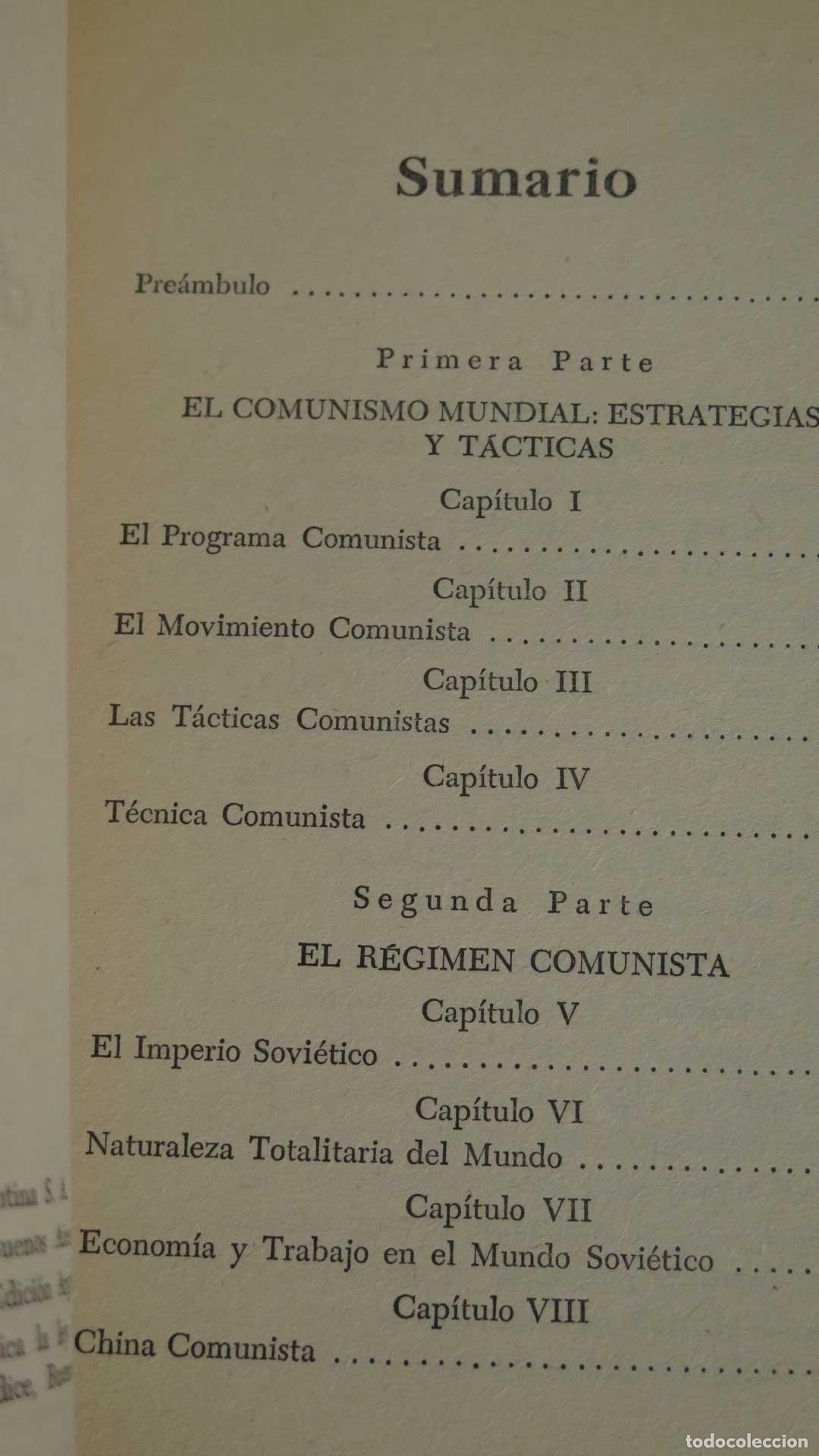 Libros de segunda mano: MOSHE DECTER PERFIL DEL COMUNISMO - Foto 2