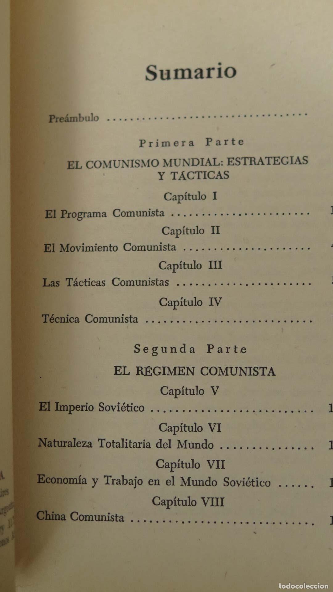 Libros de segunda mano: MOSHE DECTER PERFIL DEL COMUNISMO - Foto 2