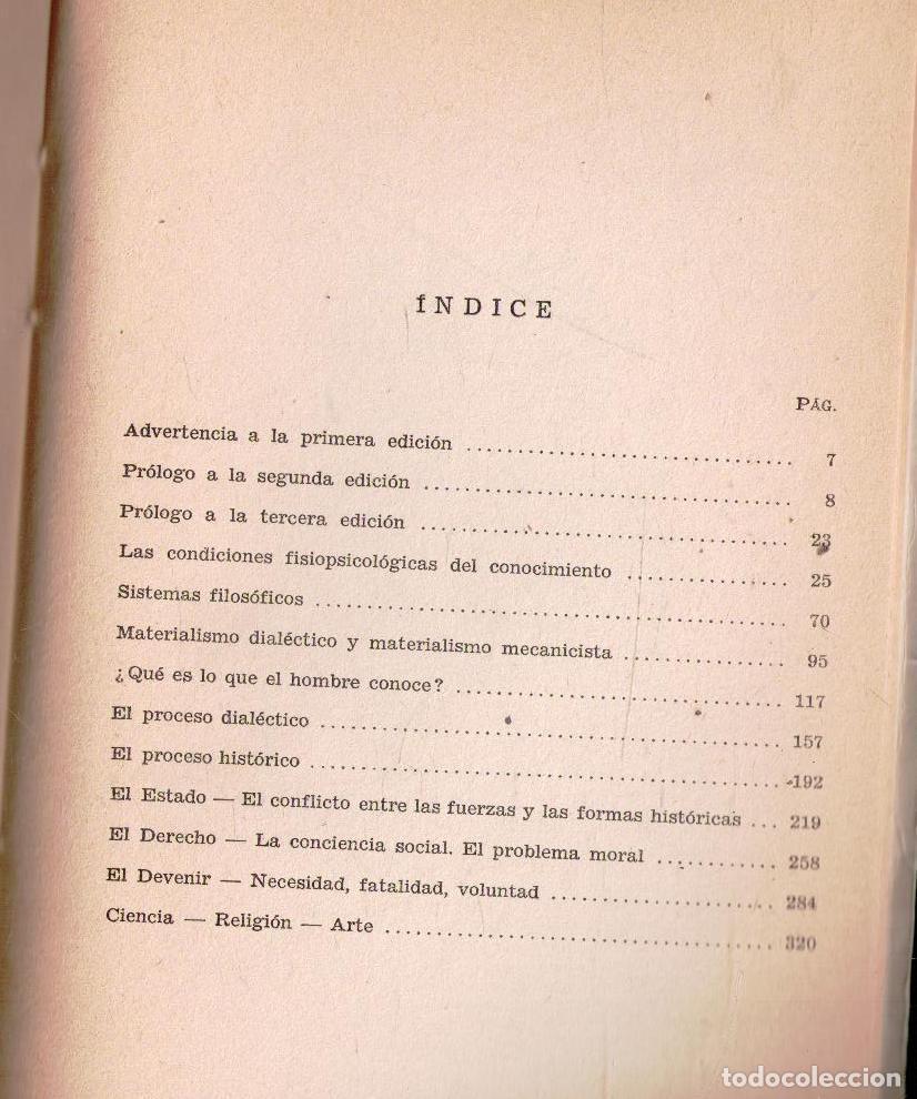 Libros de segunda mano: Materialismo dial&eacute;ctico, Emilio Troise - Foto 3