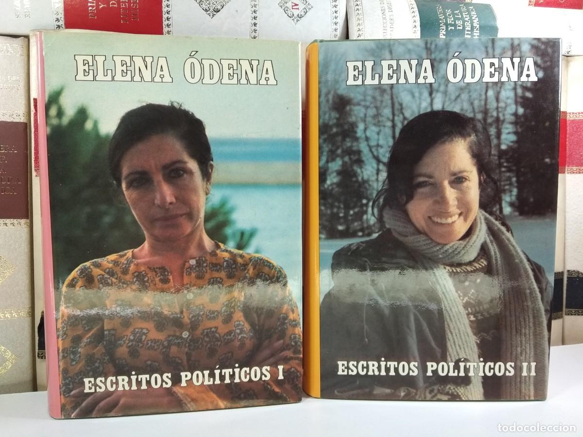 Libri di seconda mano: ESCRITOS POL&Iacute;TICOS I-II: Obra completa. ELENA &Oacute;DENA. Ediciones Vanguardia Obrera 1986. Madrid, 1986