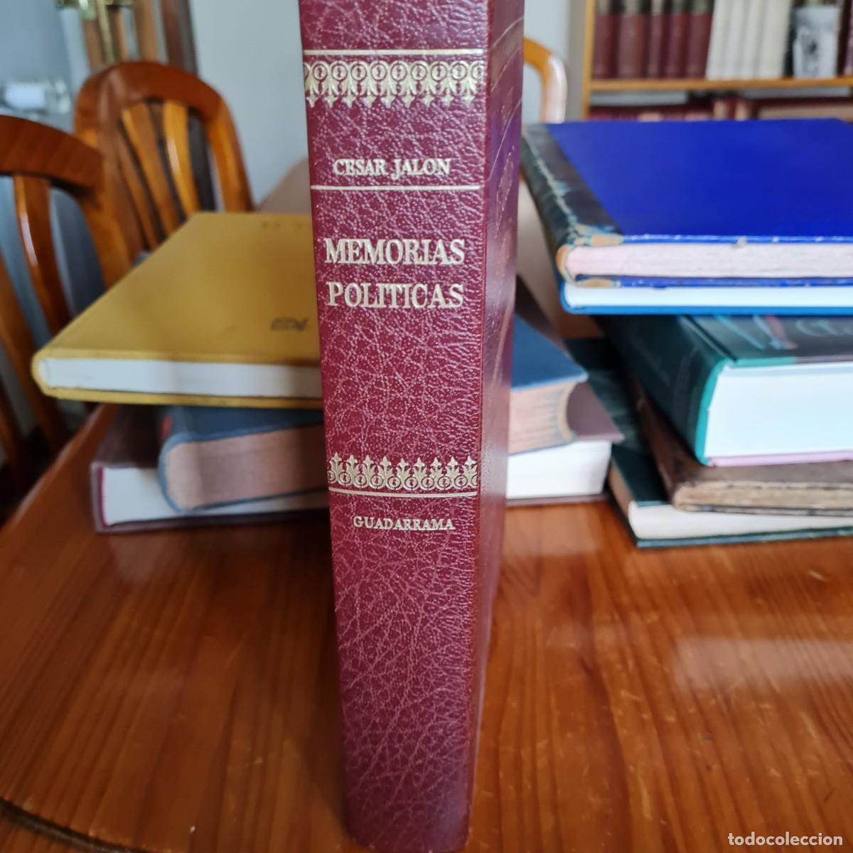 Libri di seconda mano: Memorias politicas Aut. Cesar Jal&oacute;n, jmolina1946