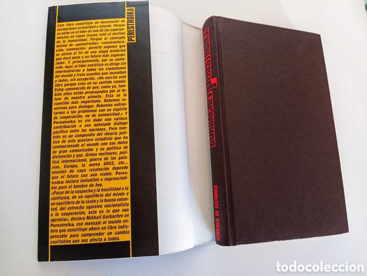 Libros de segunda mano: Libro PERESTROIKA. Mikhail Gorbachev. - Foto 3