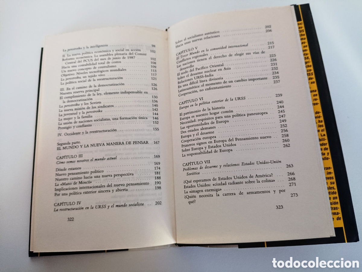 Libros de segunda mano: Libro PERESTROIKA. Mikhail Gorbachev. - Foto 6
