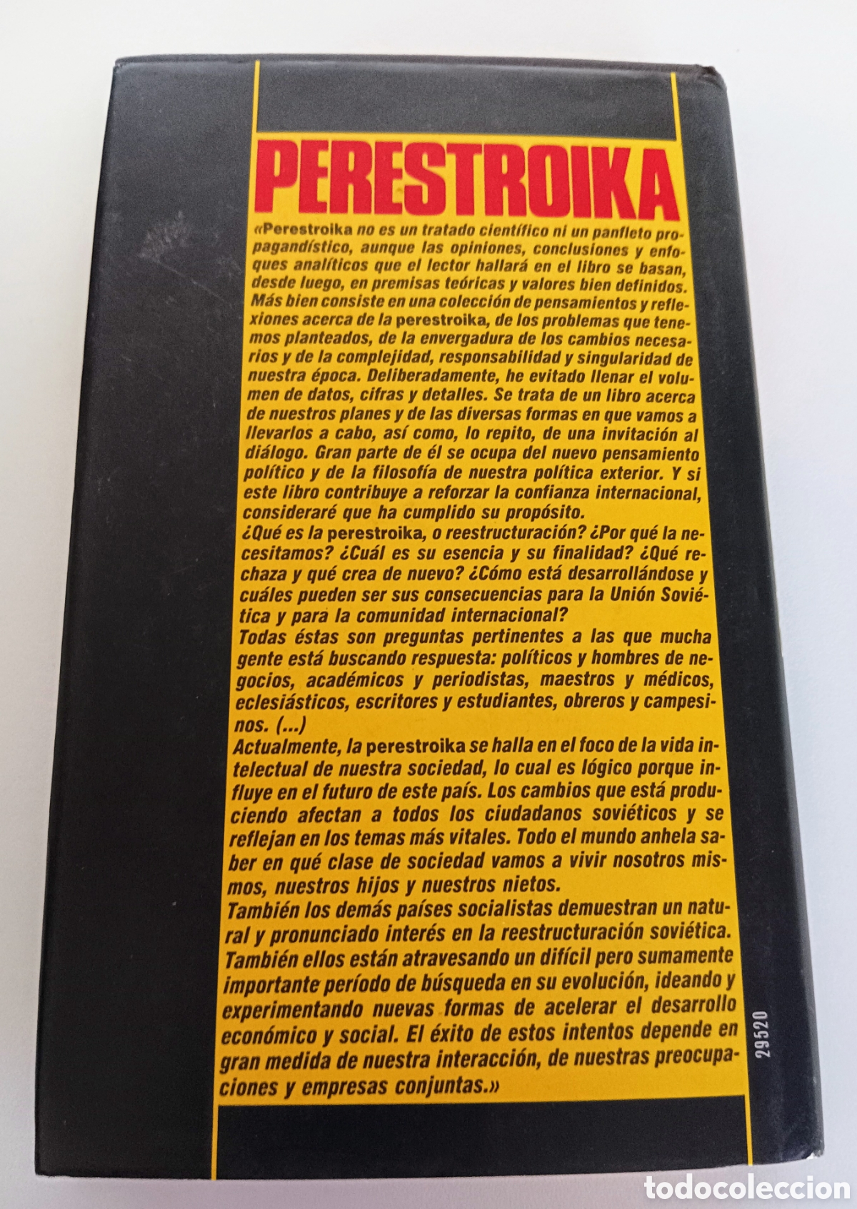 Libros de segunda mano: Libro PERESTROIKA. Mikhail Gorbachev. - Foto 8