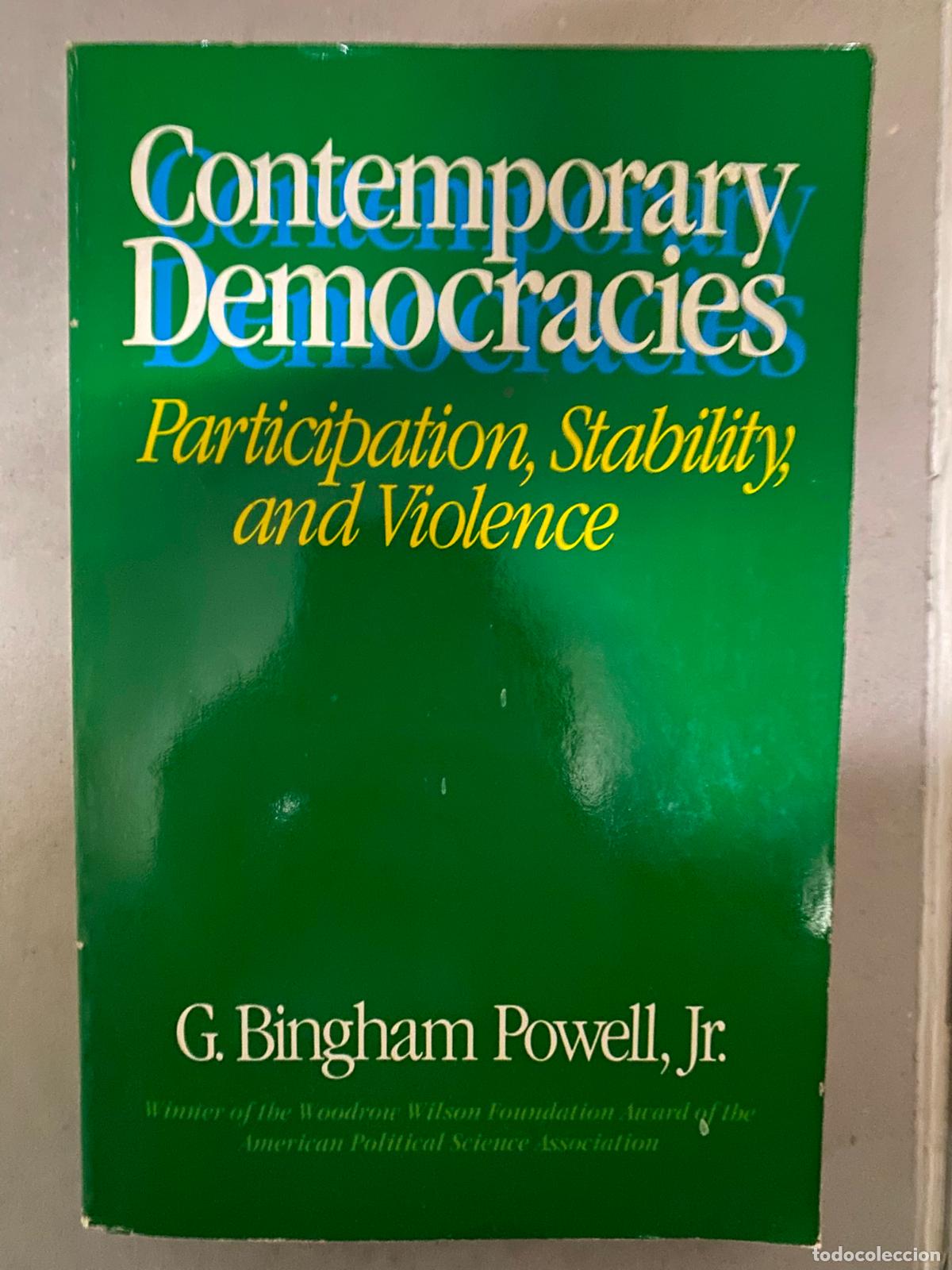 Libros de segunda mano: Contemporary Democracies: Participation, Stability, and Violence Powell, G. Bingham