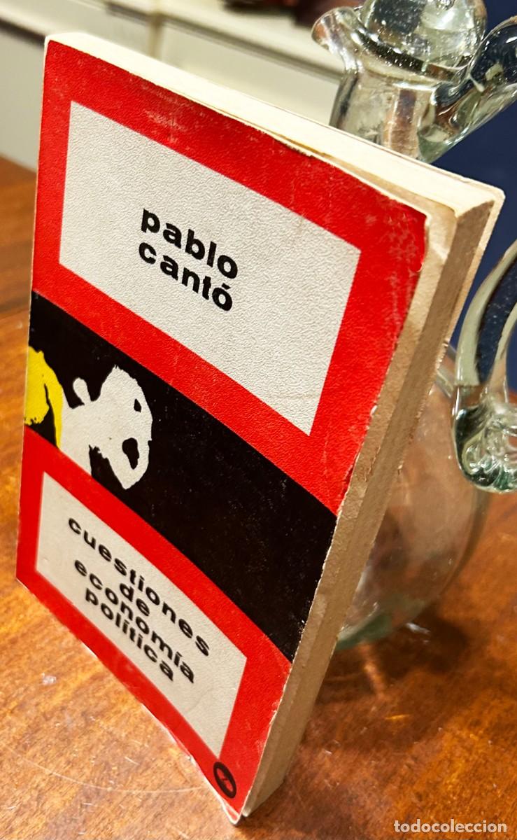 Libros de segunda mano: Cuestiones de econom&iacute;a pol&iacute;tica. Pablo Cant&oacute;