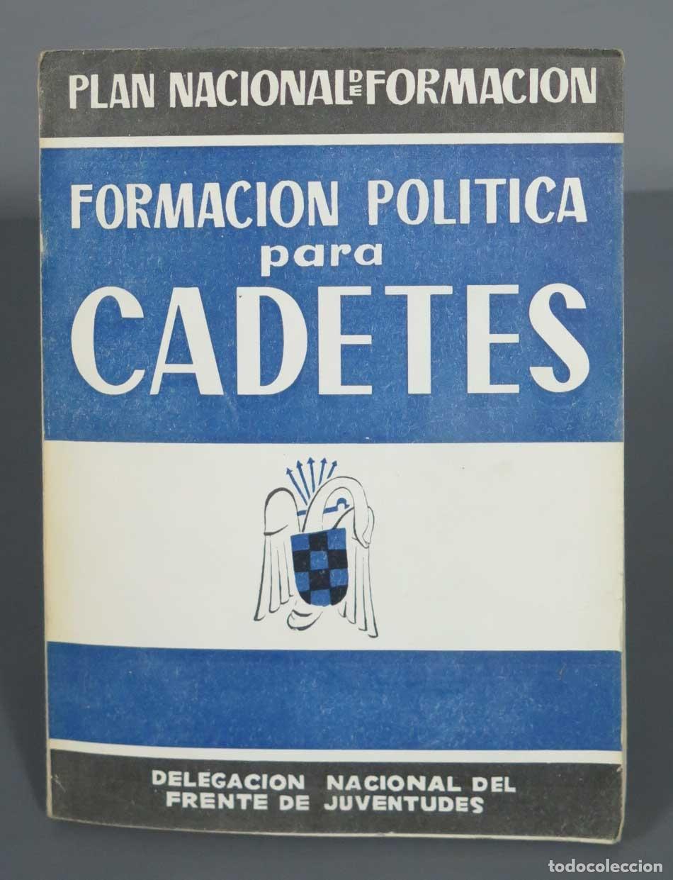 Libros de segunda mano: Formaci&oacute;n pol&iacute;tica para cadetes