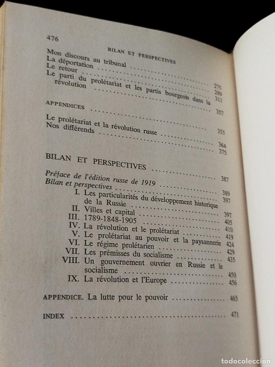 Libros de segunda mano: 1969. Leon Trotsky. 1905 suivi de Bilan et Perspective. - Foto 5