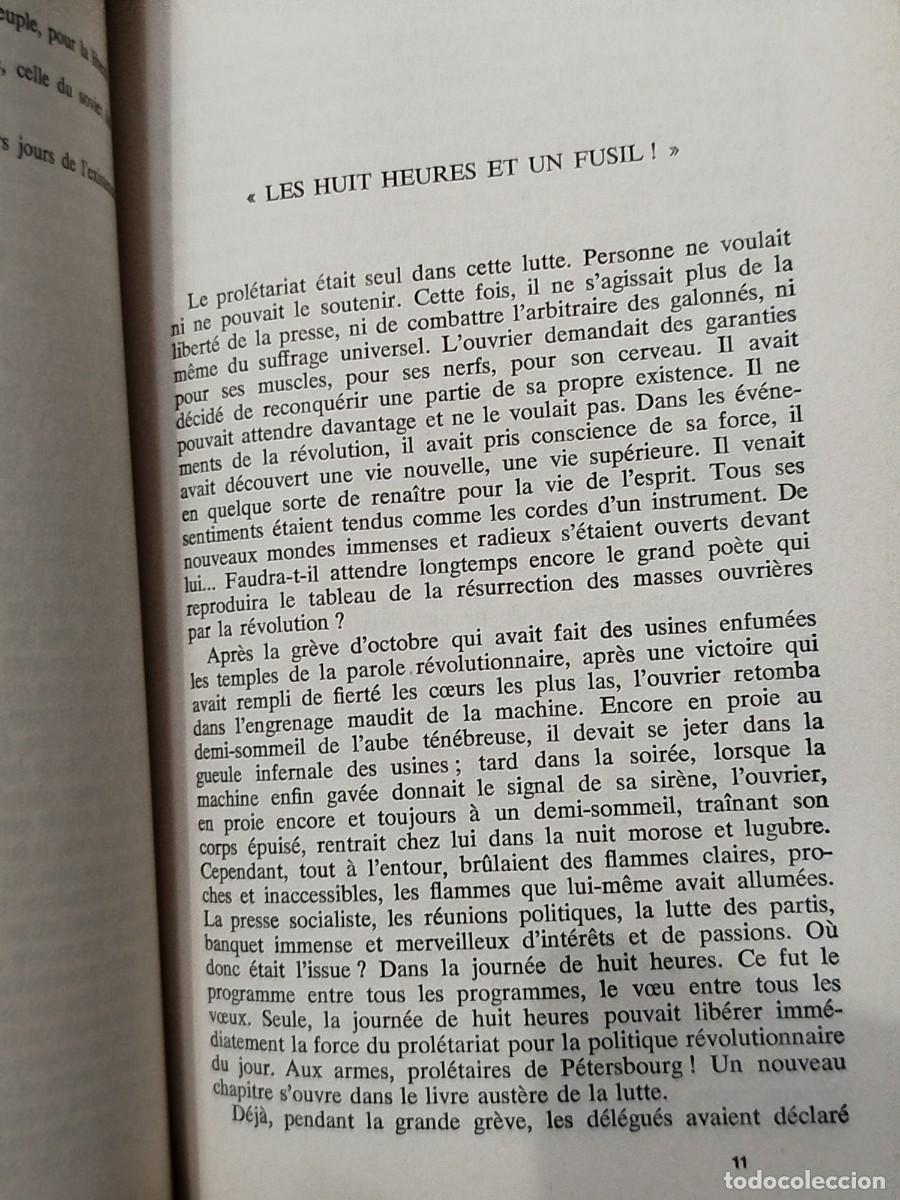 Libros de segunda mano: 1969. Leon Trotsky. 1905 suivi de Bilan et Perspective. - Foto 10