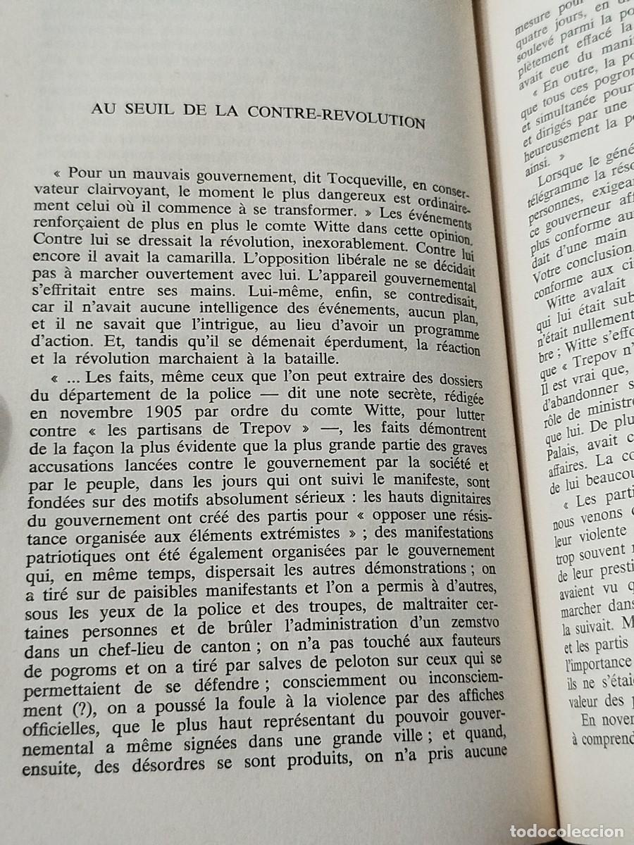 Libros de segunda mano: 1969. Leon Trotsky. 1905 suivi de Bilan et Perspective. - Foto 11