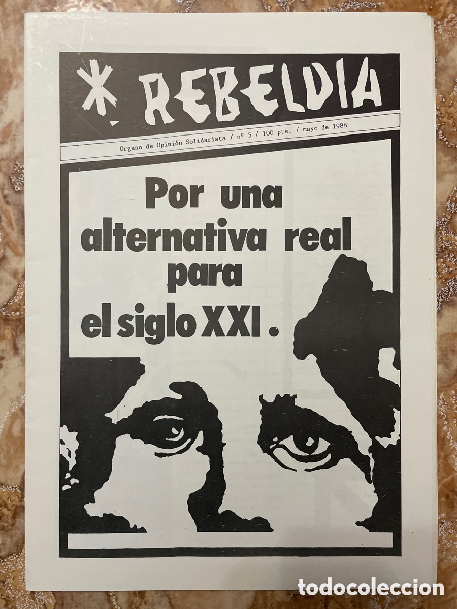 Second hand books: Rebeld&iacute;a n&uacute;mero 5 (1988)