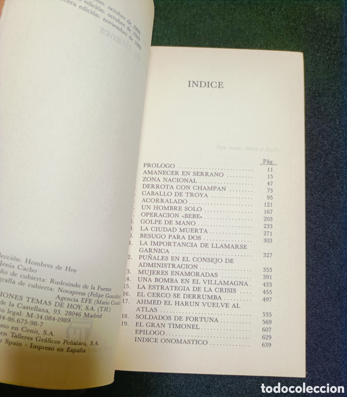 Libros de segunda mano: DUELO DE TITANES. JESUS CACHO. EDICIONES TEMAS DE HOY. ASALTO AL PODER II - Foto 4