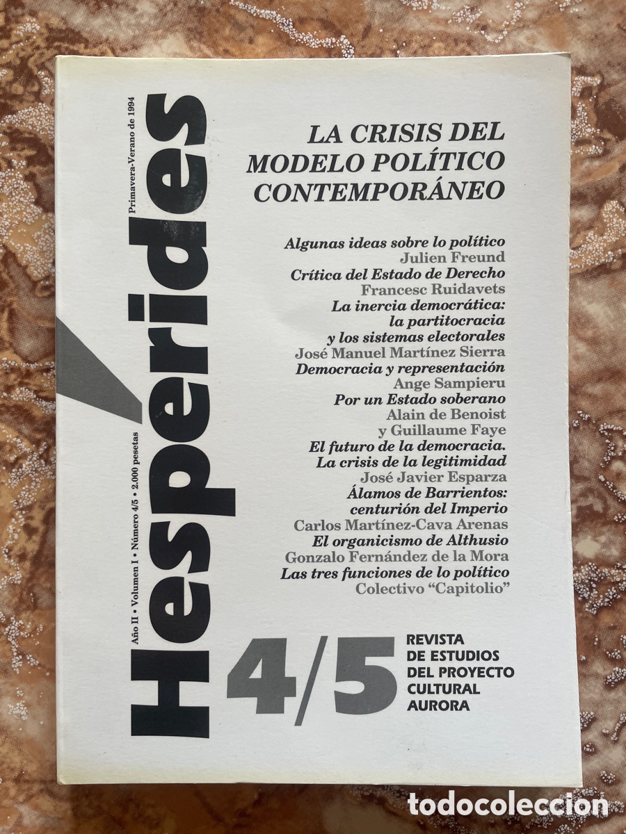 Second hand books: Revista Hesp&eacute;rides n&uacute;mero 4/5