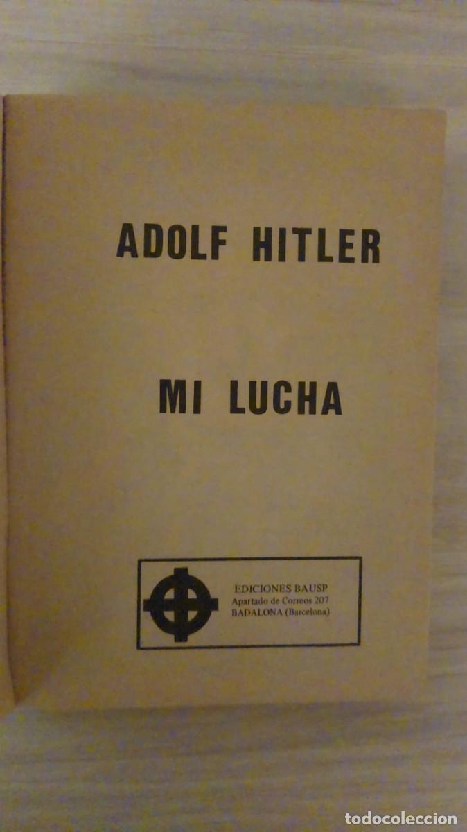 Libros de segunda mano: Mi lucha Ediciones BAUSP - Foto 2