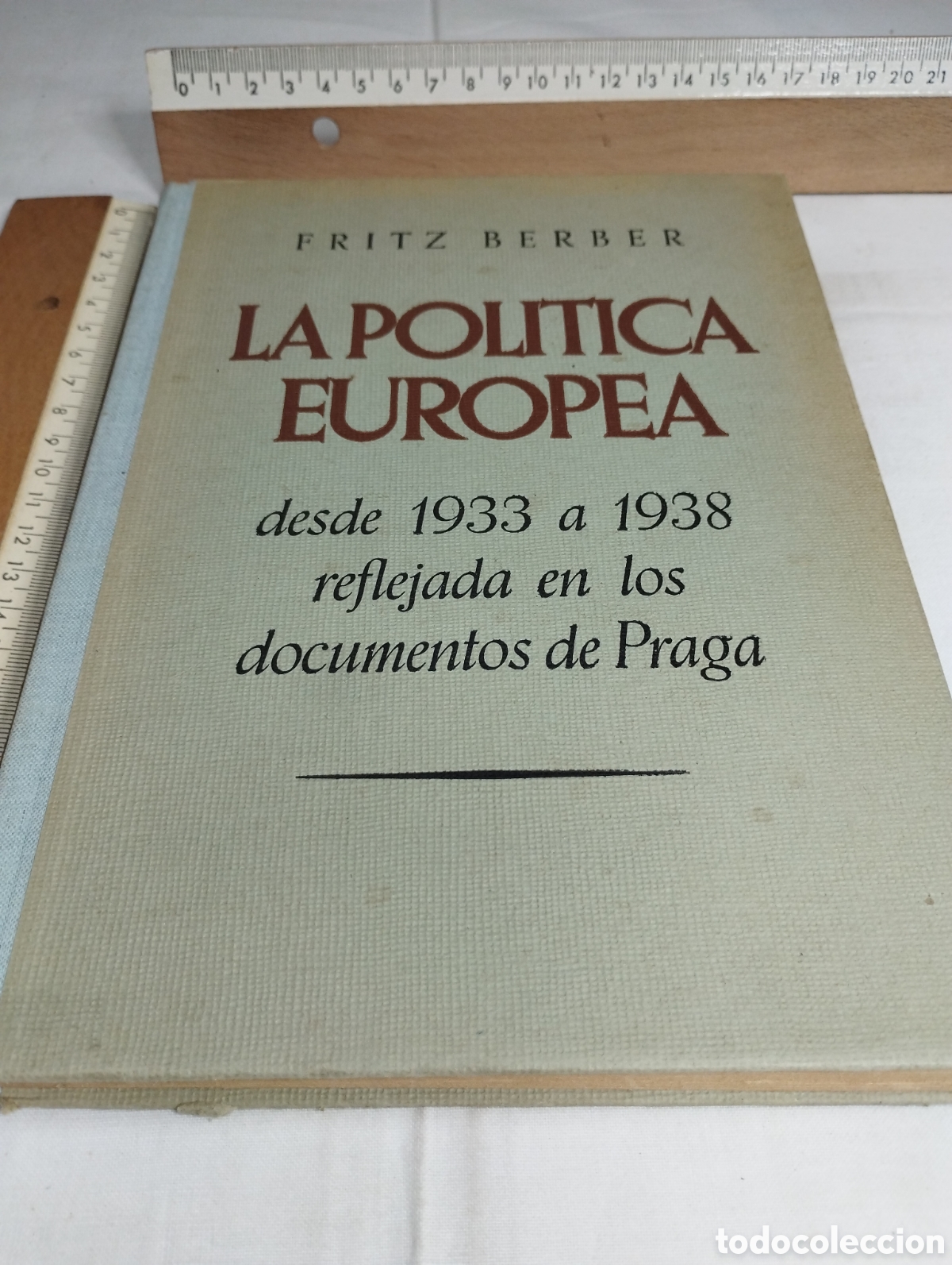 Second hand books: La pol&iacute;tica europea. Fritz Berber,