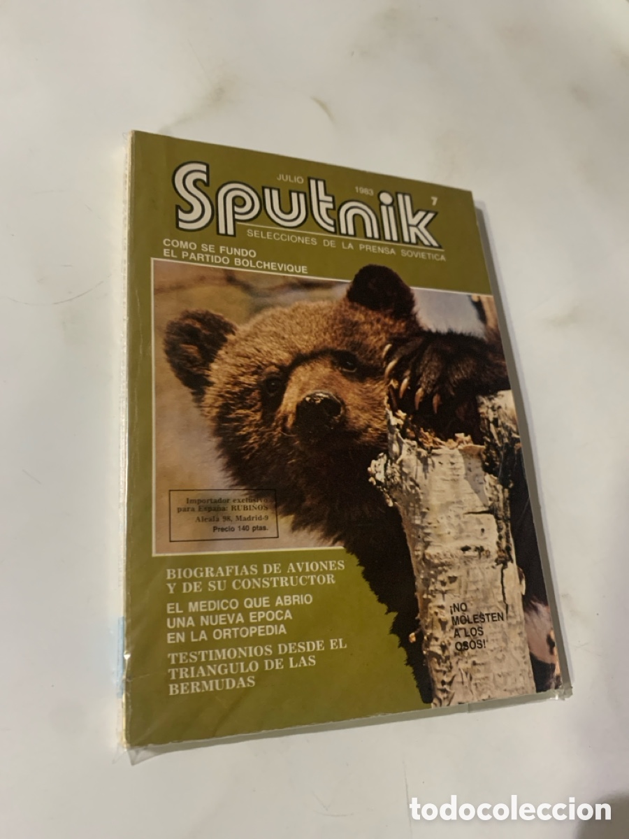 Libros de segunda mano: selecciones de la prensa sovietica sputnik n&ordm; 7 julio 1983