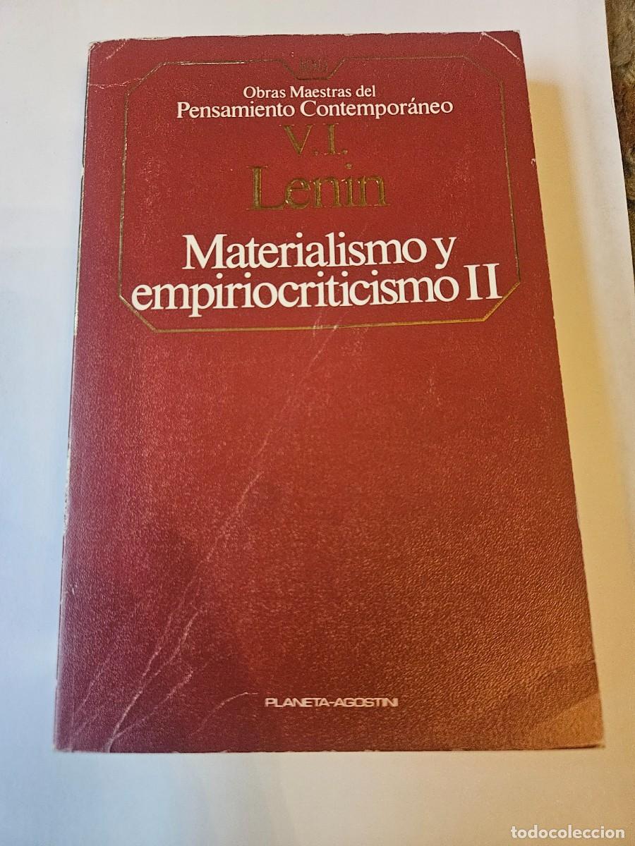 Libri di seconda mano: LENIN - MATERIALISMO Y EMPIRIOCRITICISMO II - Planeta-Agostini 1986