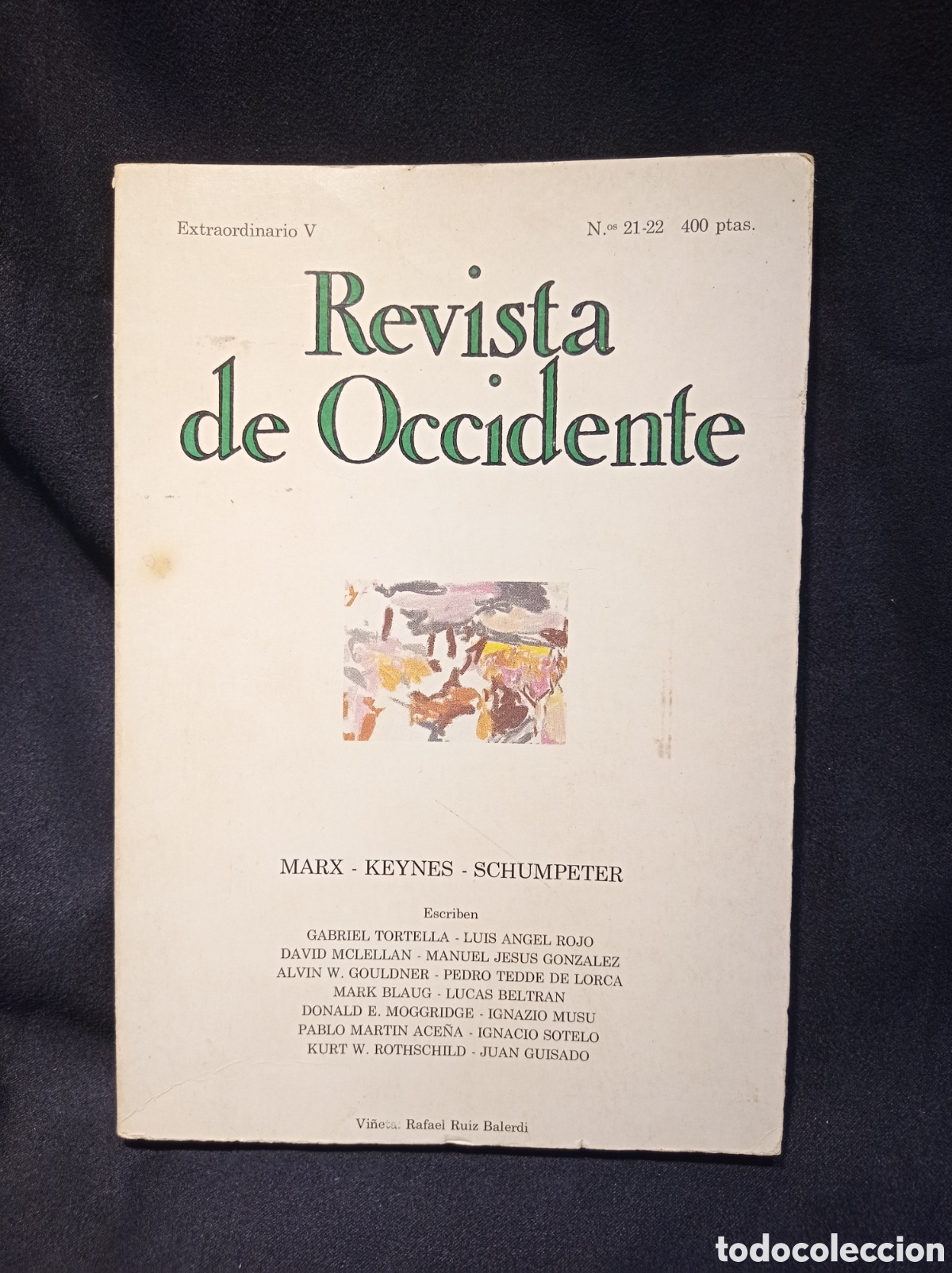 Libri di seconda mano: REVISTA DE OCCIDENTE N&Uacute;MERO 21-22. FEBRERO MARZO 1983. MARX- KEYNES-SCHUMPETER