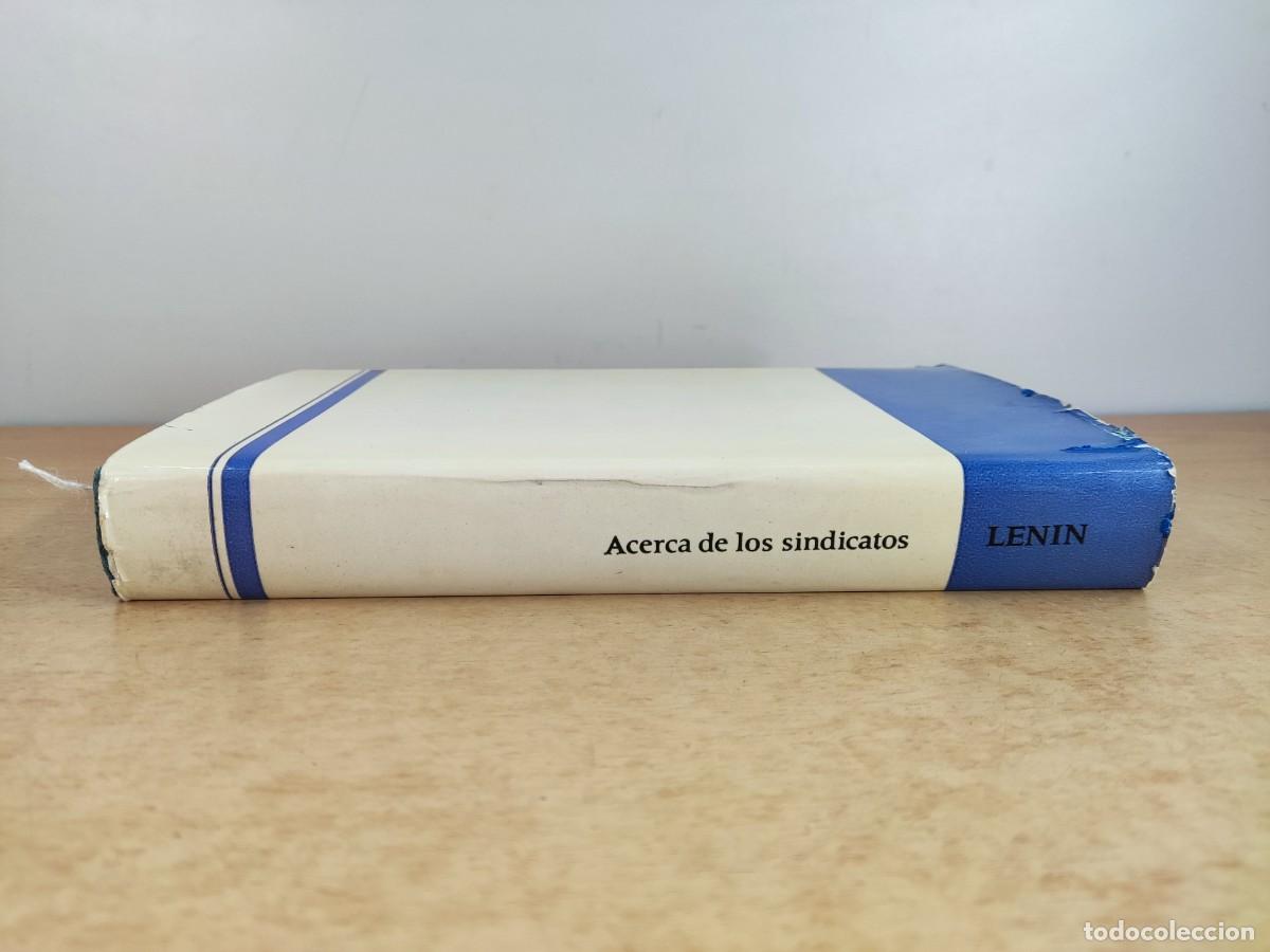Libros de segunda mano: ACERCA DE LOS SINDICATOS. LENIN / 1978. EDITORIAL PRGRESO - Foto 5