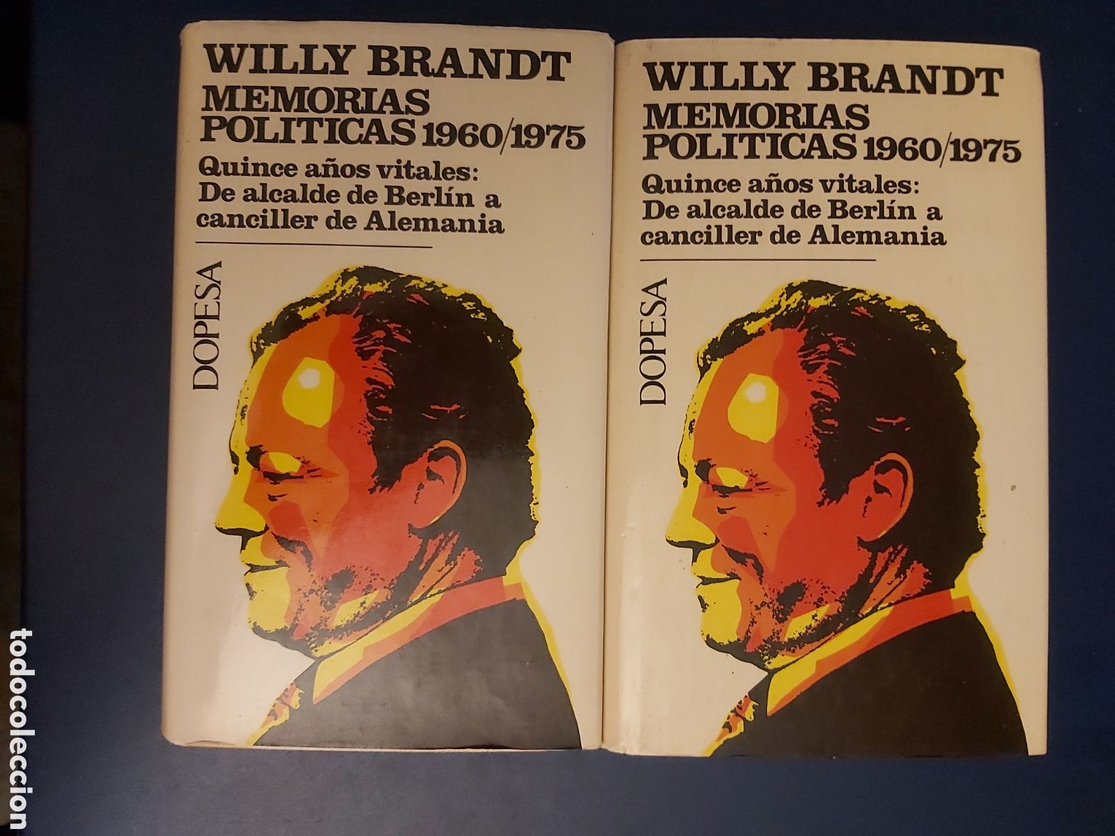 Libri di seconda mano: MEMORIAS POL&Iacute;TICAS 1960/1975 QUINCE A&Ntilde;OS VITALES DE ALCALDE DE BERL&Iacute;N A CANCILLER DE ALEMANIA DOPESA