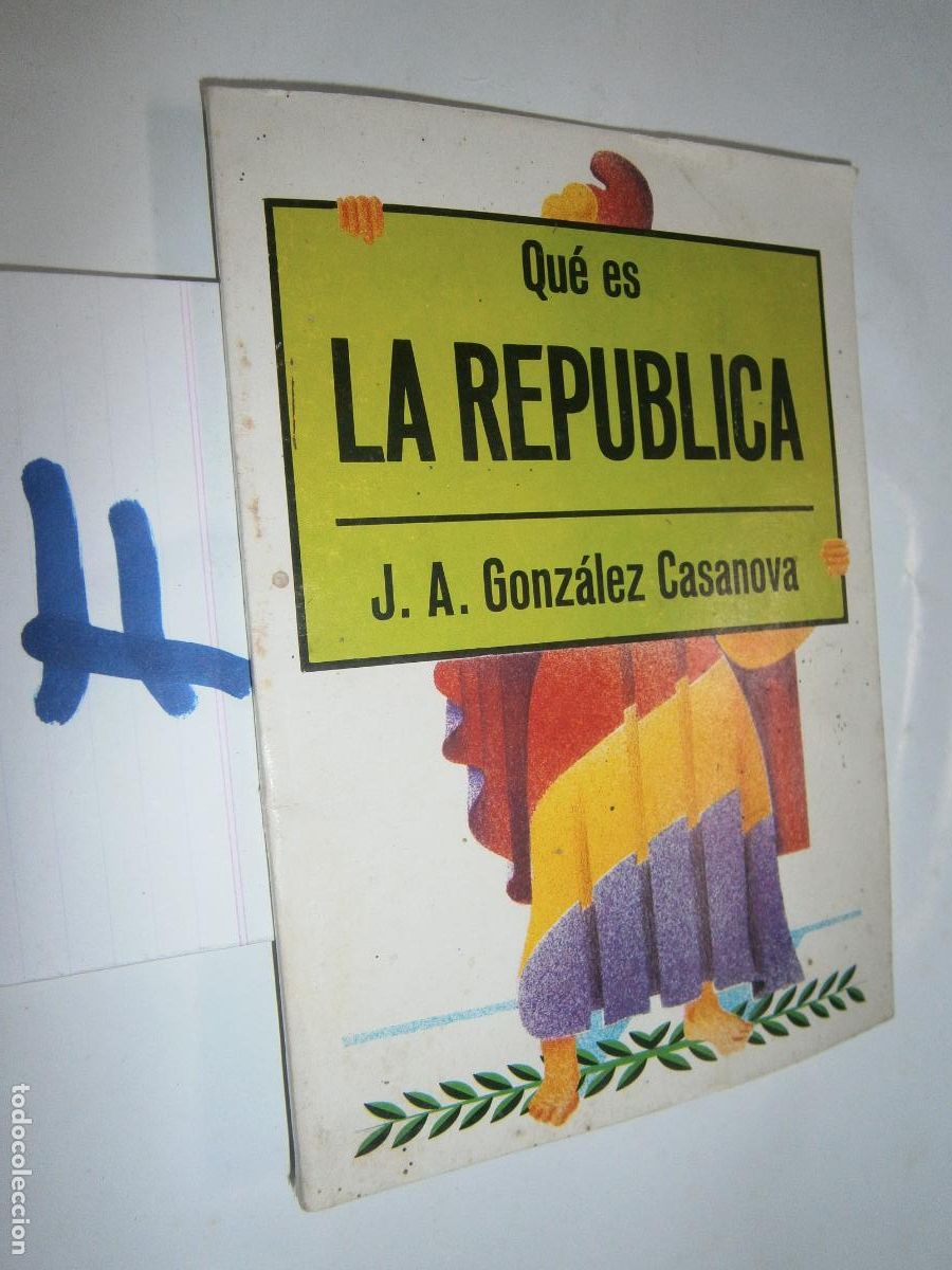Libros de segunda mano: --- QUE ES LA REPUBLICA --- - Foto 1