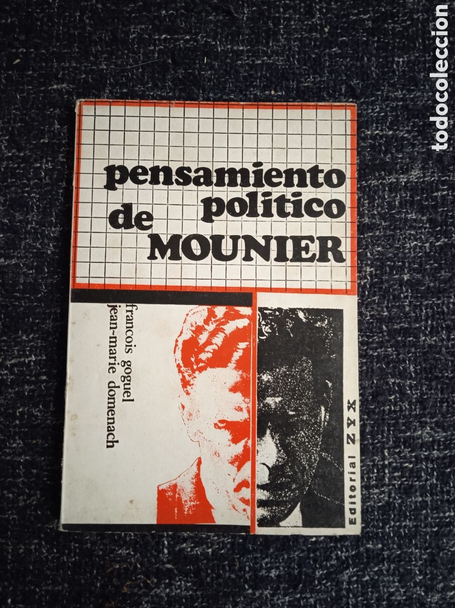 Libri di seconda mano: PENSAMIENTO POLITICO DE MOUNIER / F. GOGUEL - J.M. DOMENACH