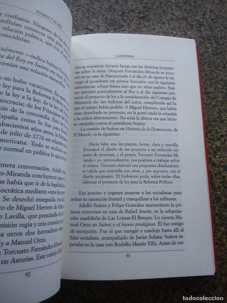 Libros de segunda mano: SUAREZ Y EL REY -- ABEL HERNANDEZ -- ESPASA -- - Foto 2