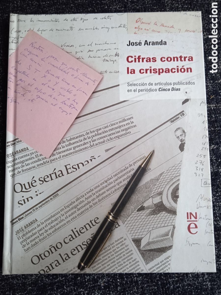 Libri di seconda mano: Cifras contra la crispaci&oacute;n / Jos&eacute; Aranda Aznar