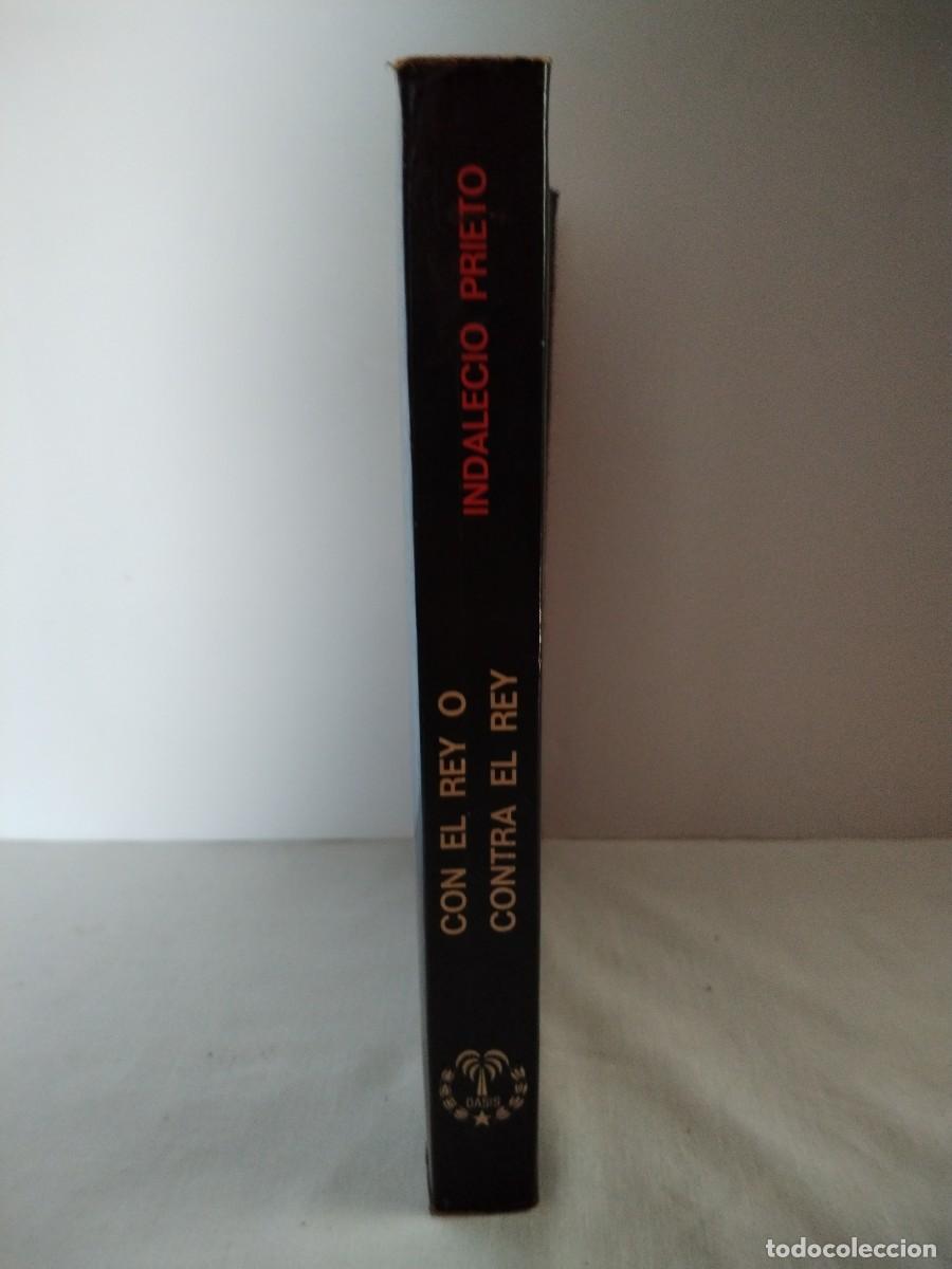 Libros de segunda mano: Con el rey o contra el rey - Foto 2