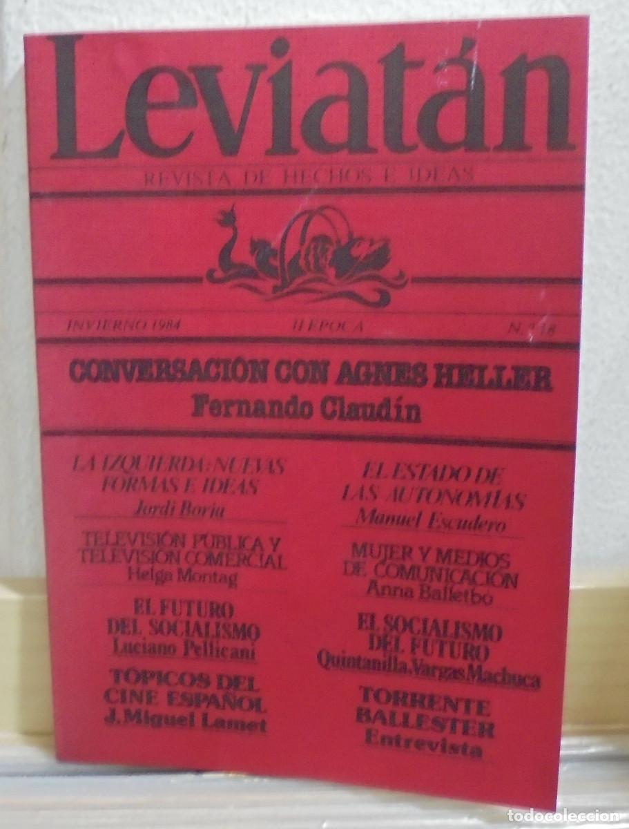 Gebrauchte B&uuml;cher: Leviatan, revista de hechos e ideas, invierno 1984