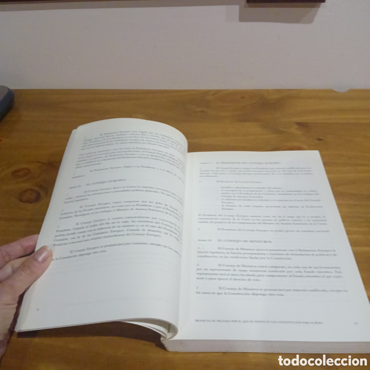 Libros de segunda mano: Constituci&oacute;n para Europa. - Foto 3