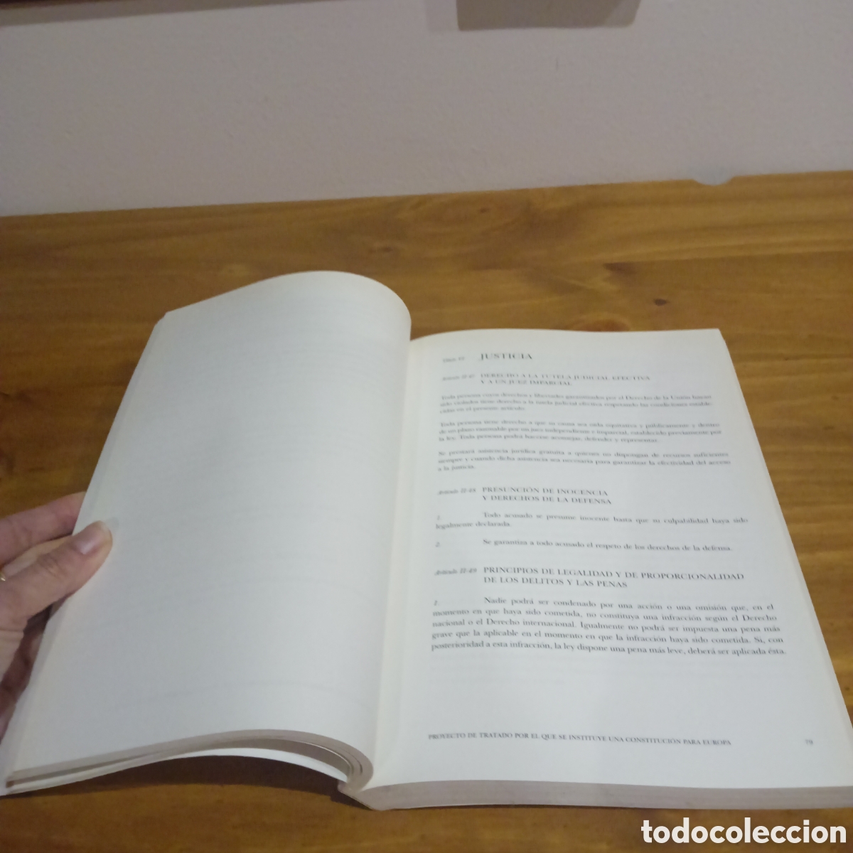 Libros de segunda mano: Constituci&oacute;n para Europa. - Foto 4