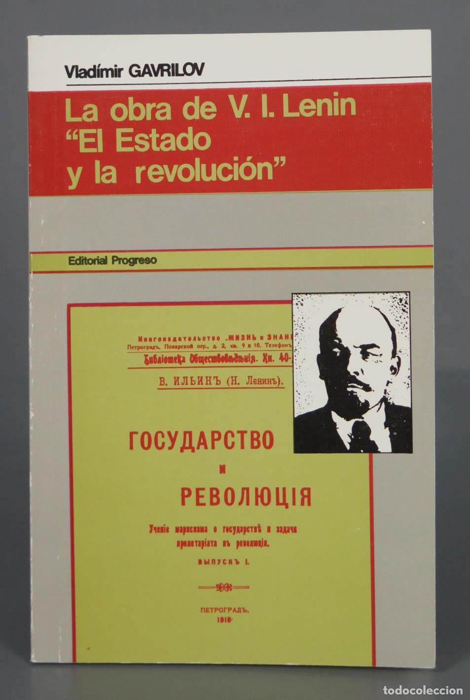 Gebrauchte B&uuml;cher: La obra de V. l. Lenin &acute;El Estado y la revoluci&oacute;n&acute; GAVRILOV
