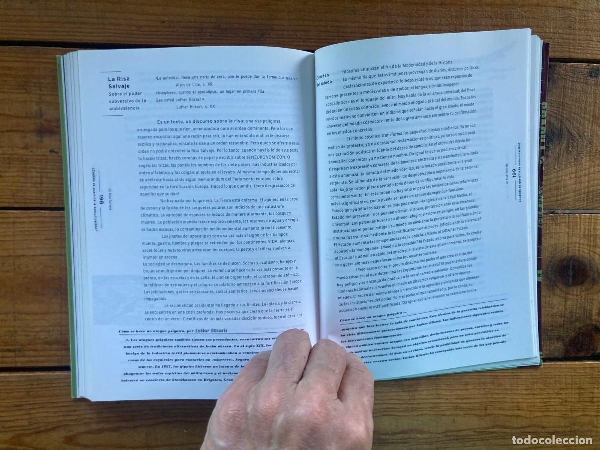 Libros de segunda mano: MANUAL DE GUERRILLA DE LA COMUNICACION - COMO ACABAR CON EL MAL - Foto 4