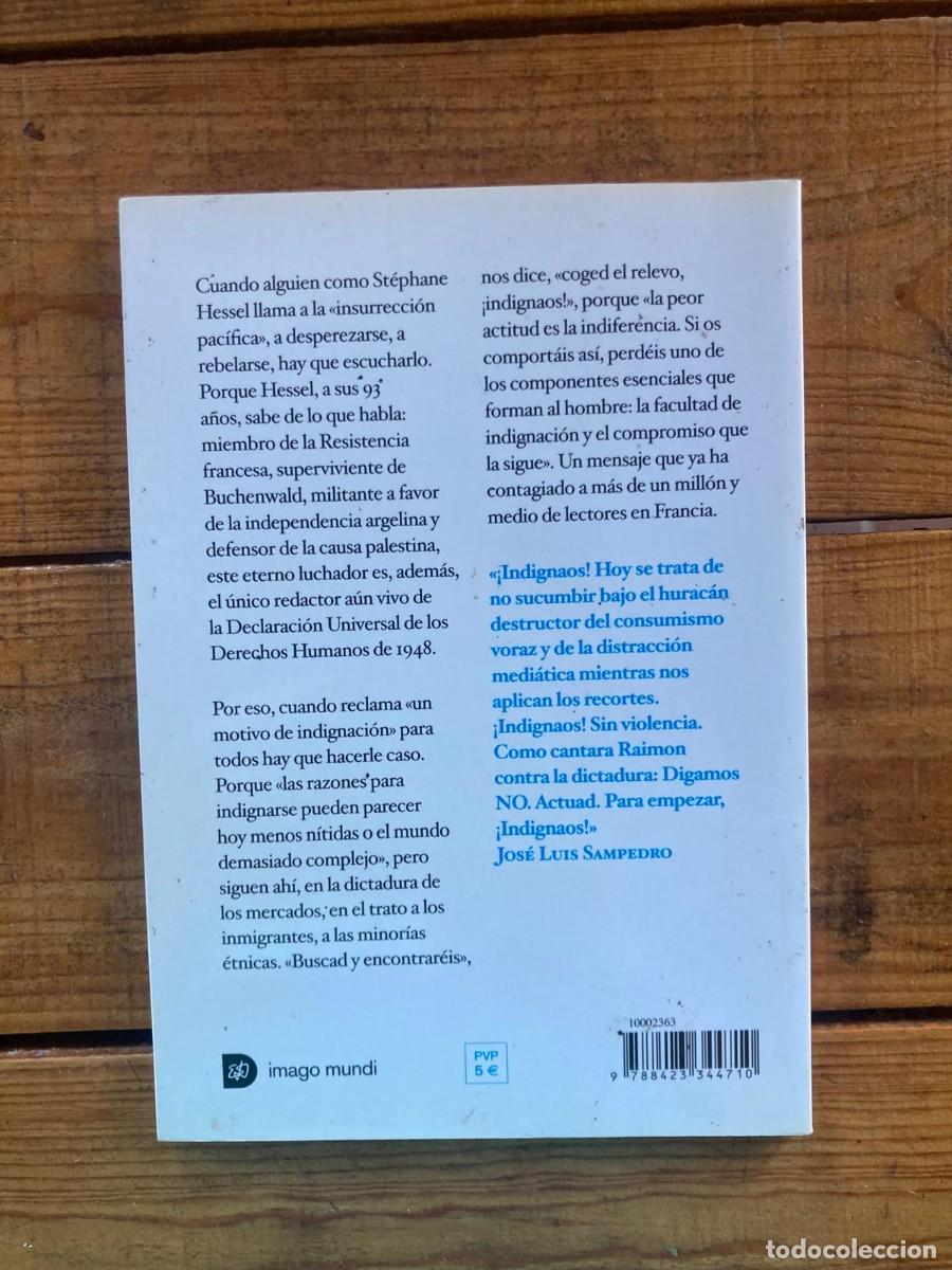 Libros de segunda mano: &iexcl;INDIGNAOS! - ST&Eacute;PHANE HESSEL - Foto 2