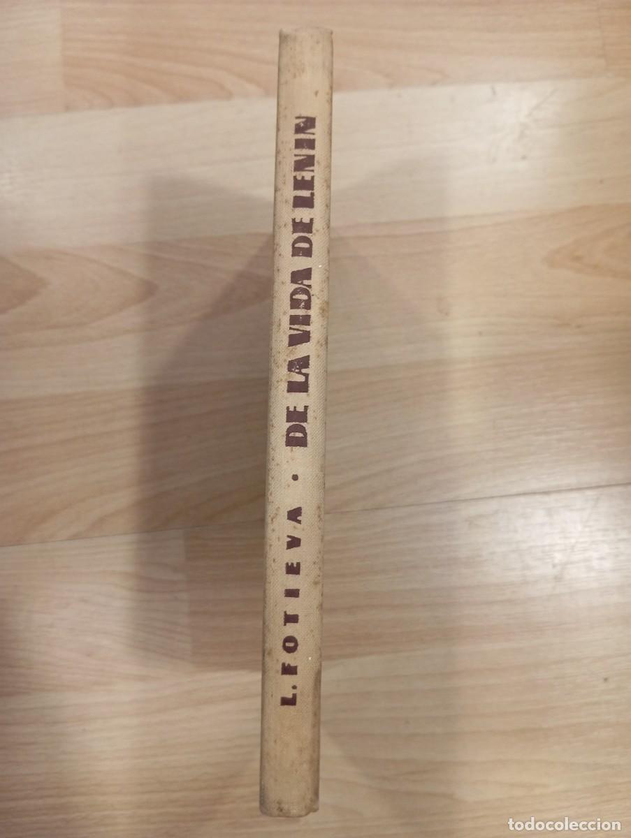Second hand books: 'De la vida de Lenin'. L. Fotieva