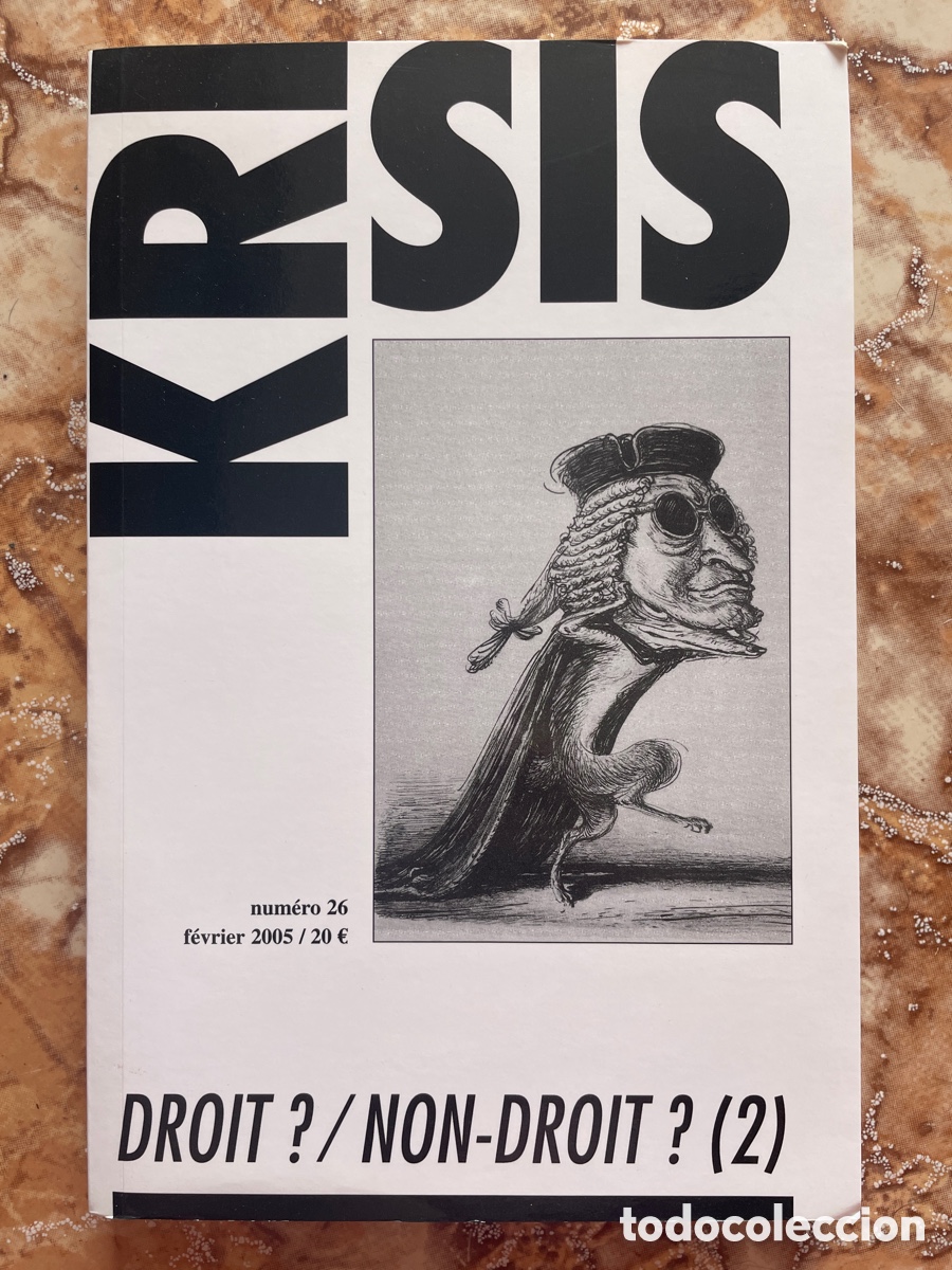 Gebrauchte B&uuml;cher: Revista Krisis n&uacute;mero 26 (2005)