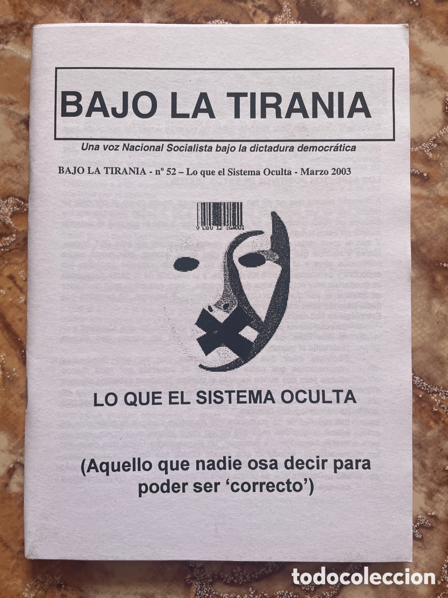 Gebrauchte B&uuml;cher: Bajo la tiran&iacute;a n&uacute;mero 52 (2003)