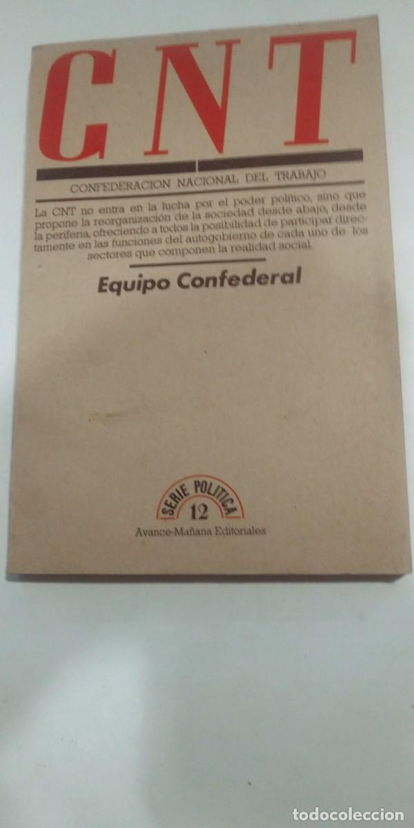 Libros de segunda mano: CNT Equipo Confederal - Foto 1
