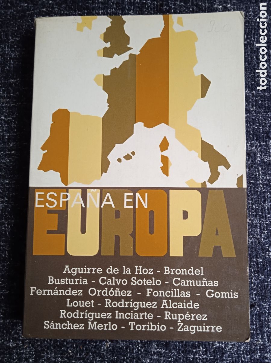 Second hand books: ESPA&Ntilde;A EN EUROPA ASPECTOS POLITICOS ECONOMICOS Y SOCIALES DE LA INTEGRACION EN LA CEE