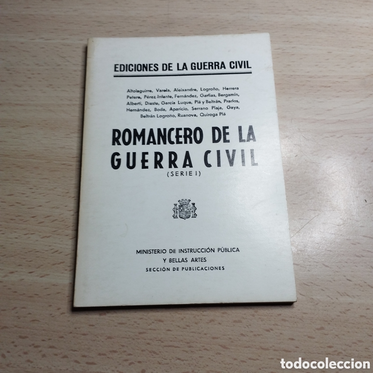 Libros de segunda mano: Romancero de Guerra Civil. Serie 1. 1977. Editorial Hispamerca.