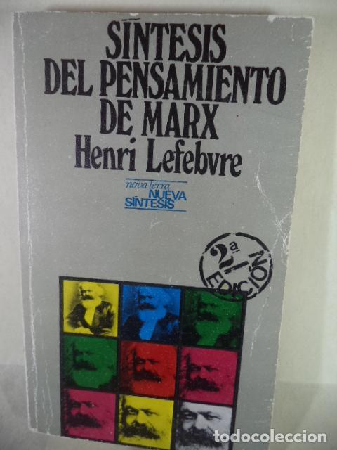 Libri di seconda mano: SINTESIS DEL PENSAMIENTO DE MARX - HENRI LEFEBVRE