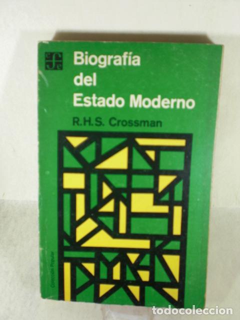 Second hand books: BIOGRAFIA DEL ESTADO MODERNO - RHS CROSSMAN
